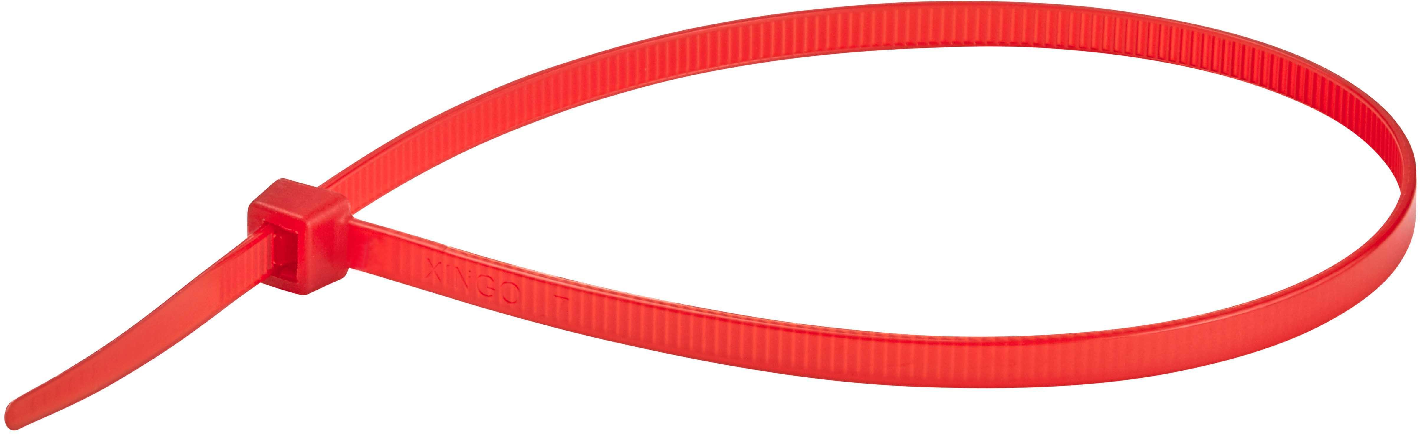 Halfords Cable Ties Red (FIXG365)