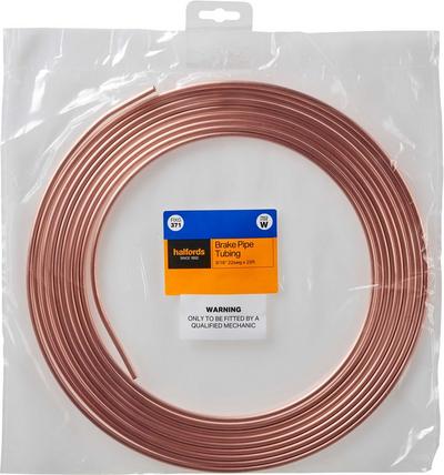 Halfords Brake Pipe Tubing 25ft (FIXG371) Halfords Brake Pipe Tubing 25ft (FIXG371)