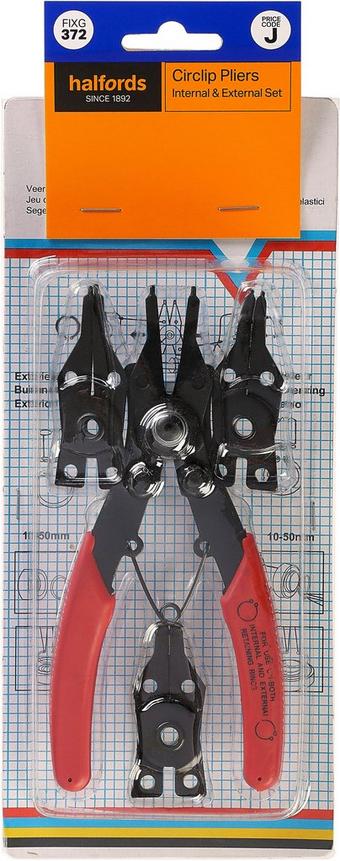 Halfords Internal/External Circlip Pliers (FIXG372)