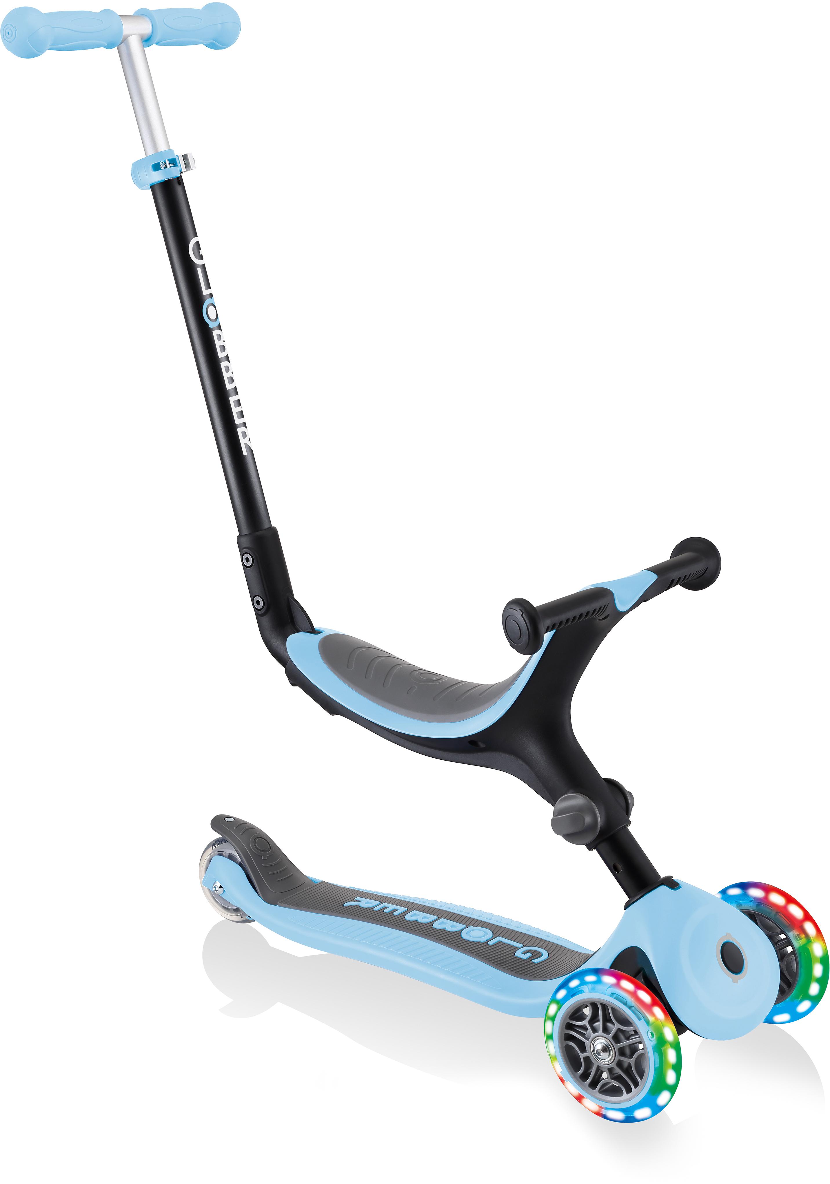 Globber Go Up Baby 360 Lights - Sage