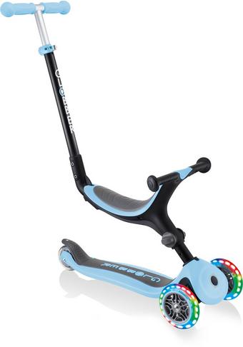 Globber Go Up Foldable Lights - Pastel Blue