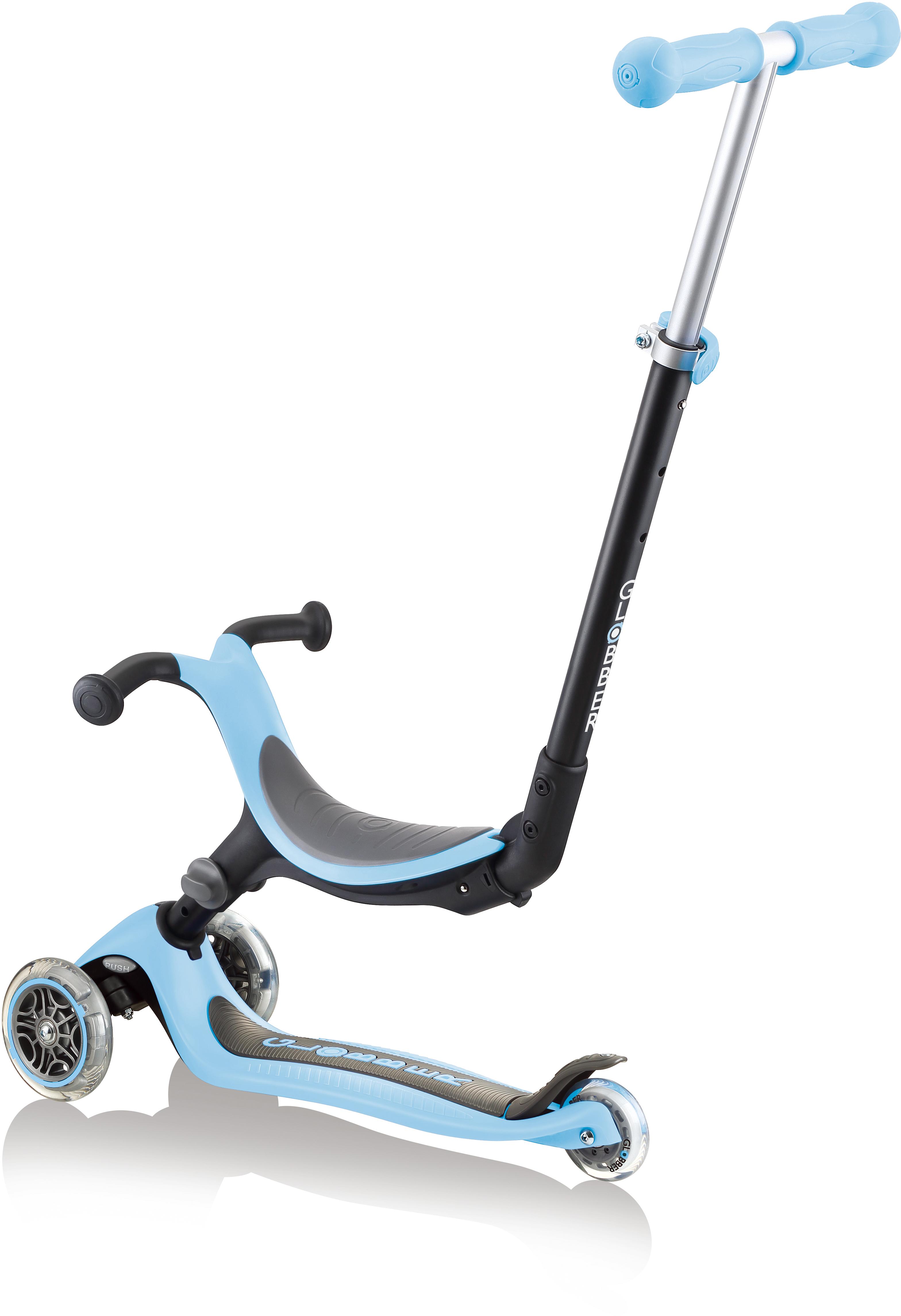 Globber Go Up Baby 360 Lights - Sage