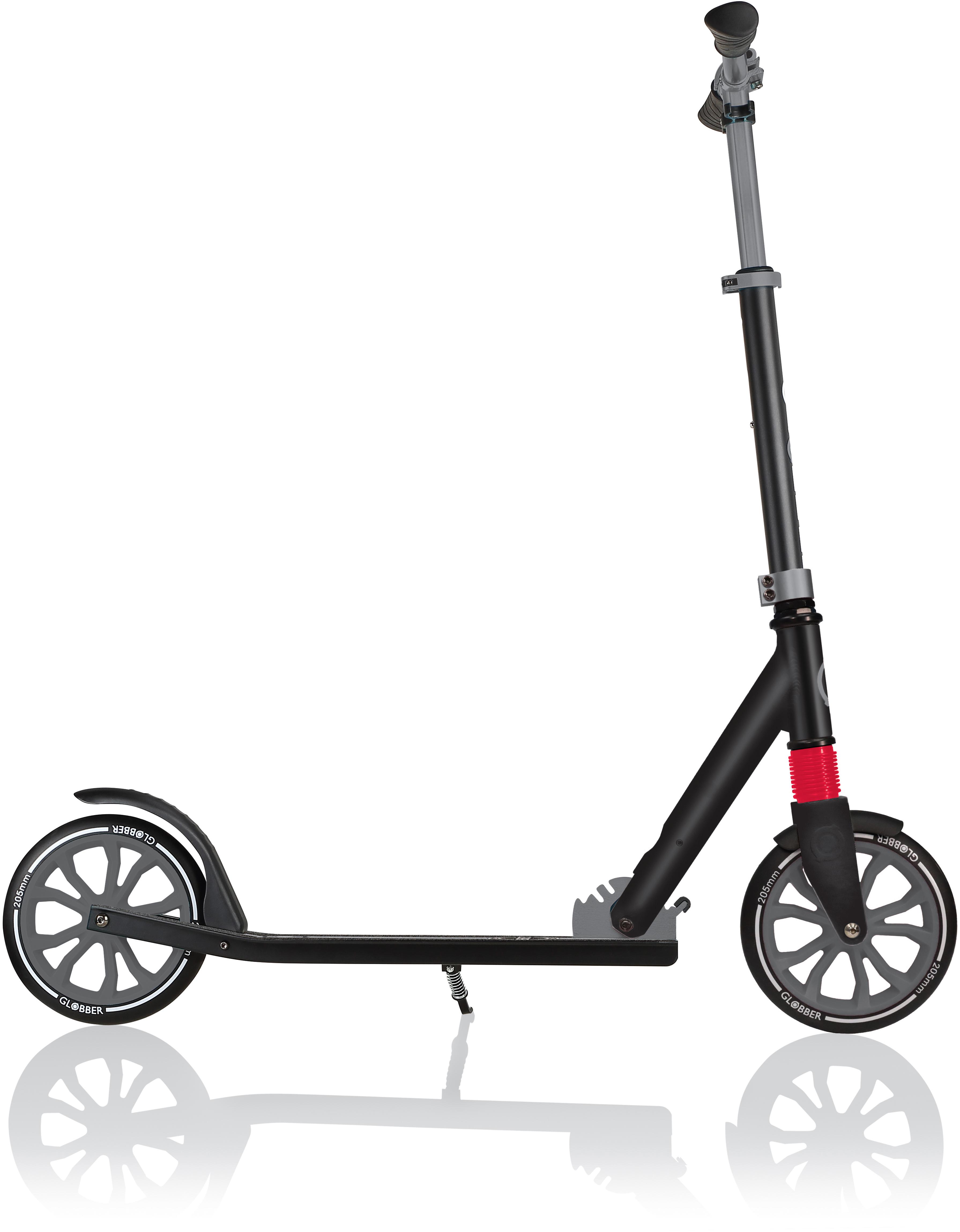 Globber NL 205 Kids Scooter - Black/Grey