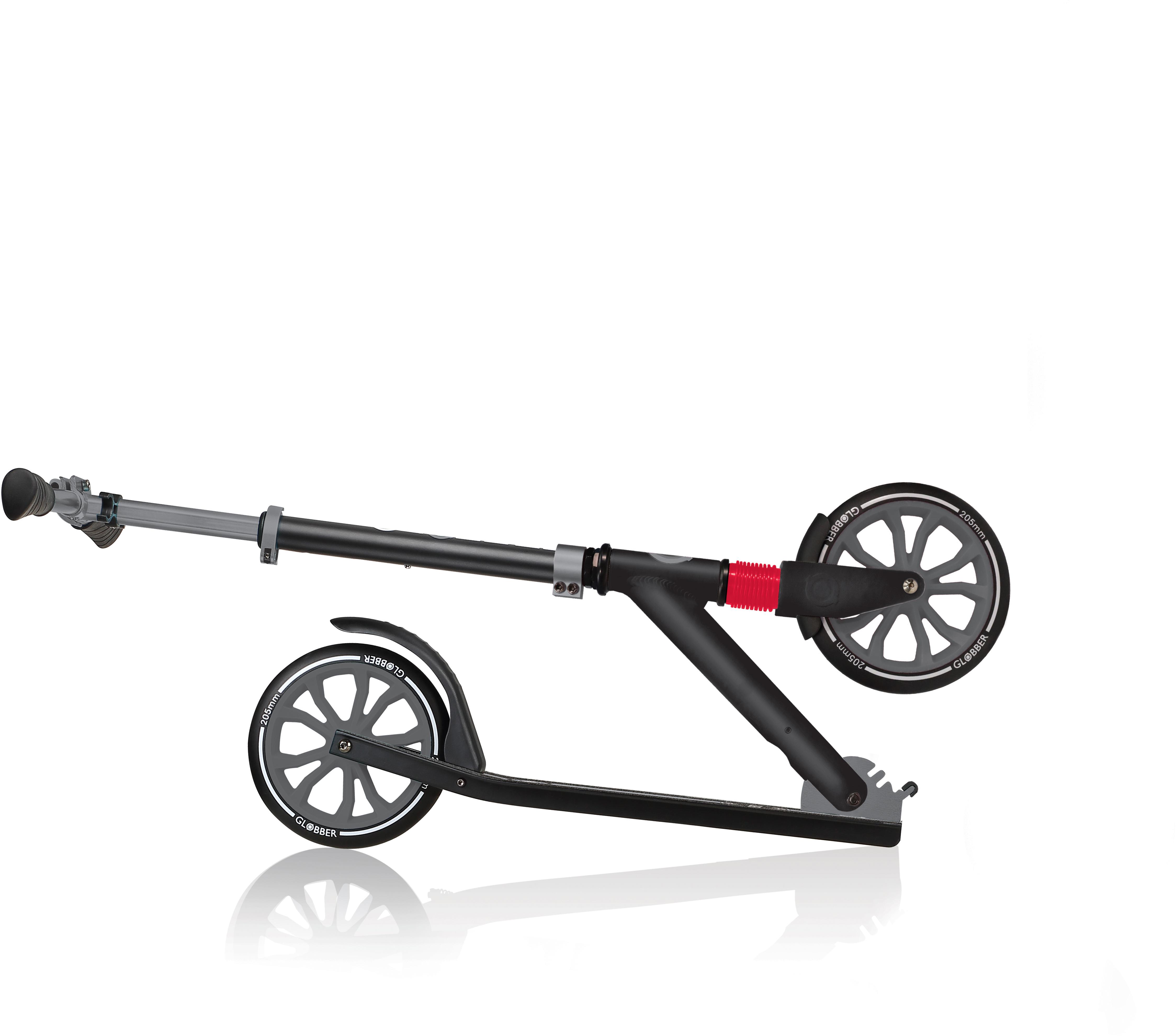 Globber NL 205 Kids Scooter - Black/Grey