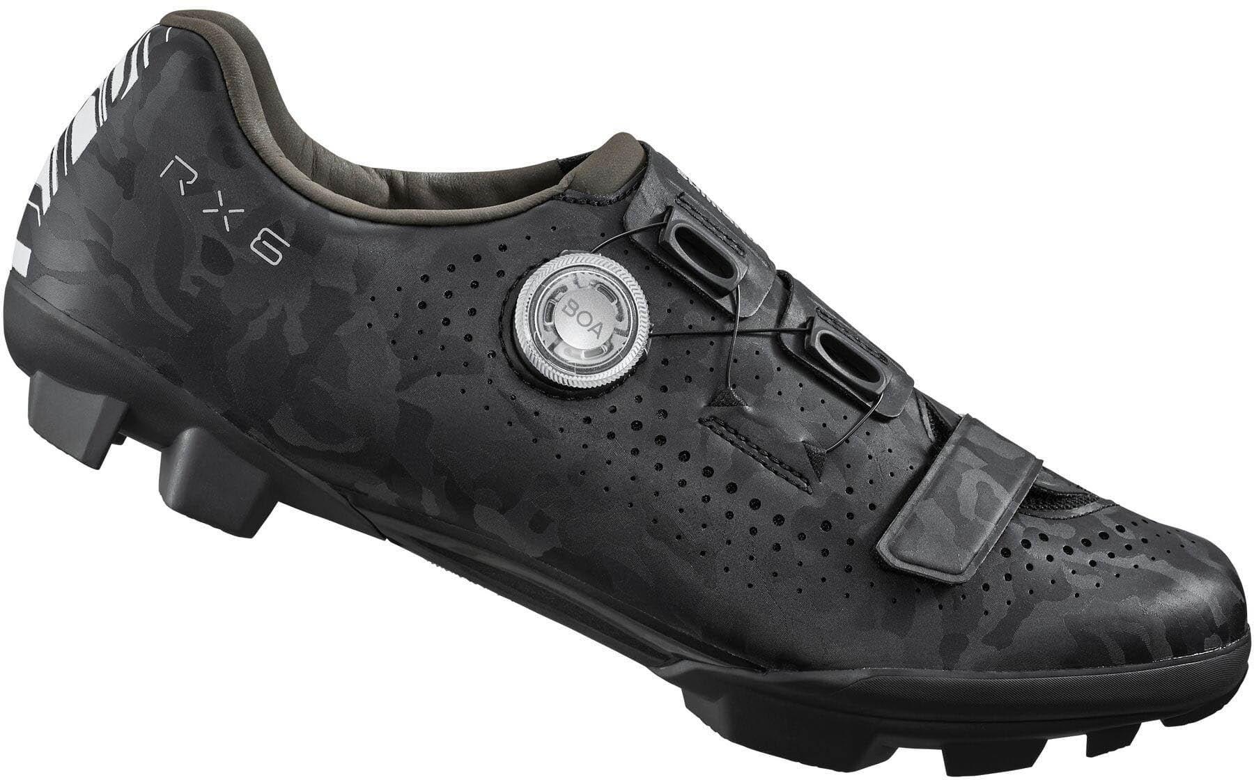 Halfords Shimano RX6 Shoes, Black Size 42 | Extra 8% off for BC Members