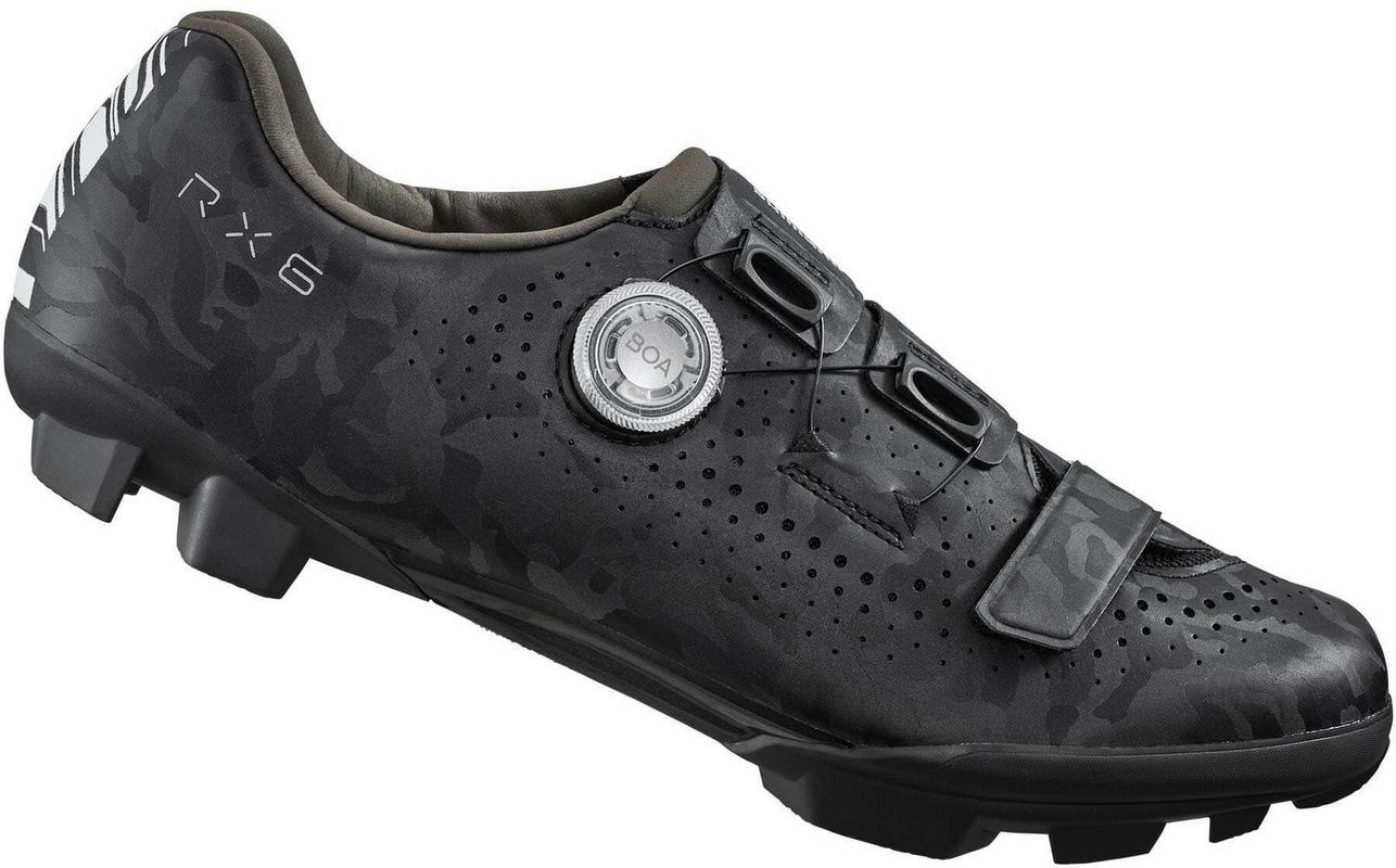 Halfords Shimano Rx6 Shoes, Black Size 42 | Extra 8% off for BC Members