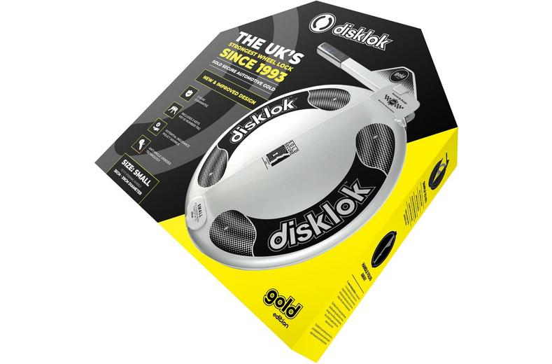 Disklok Gold Edition Steering Lock (Silver) Small Disklok Gold Edition Steering Lock (Silver) Small