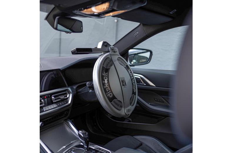 Disklok Gold Edition Steering Lock (Silver) Small Disklok Gold Edition Steering Lock (Silver) Small