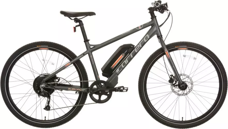Carrera subway mens electric hybrid bike discount