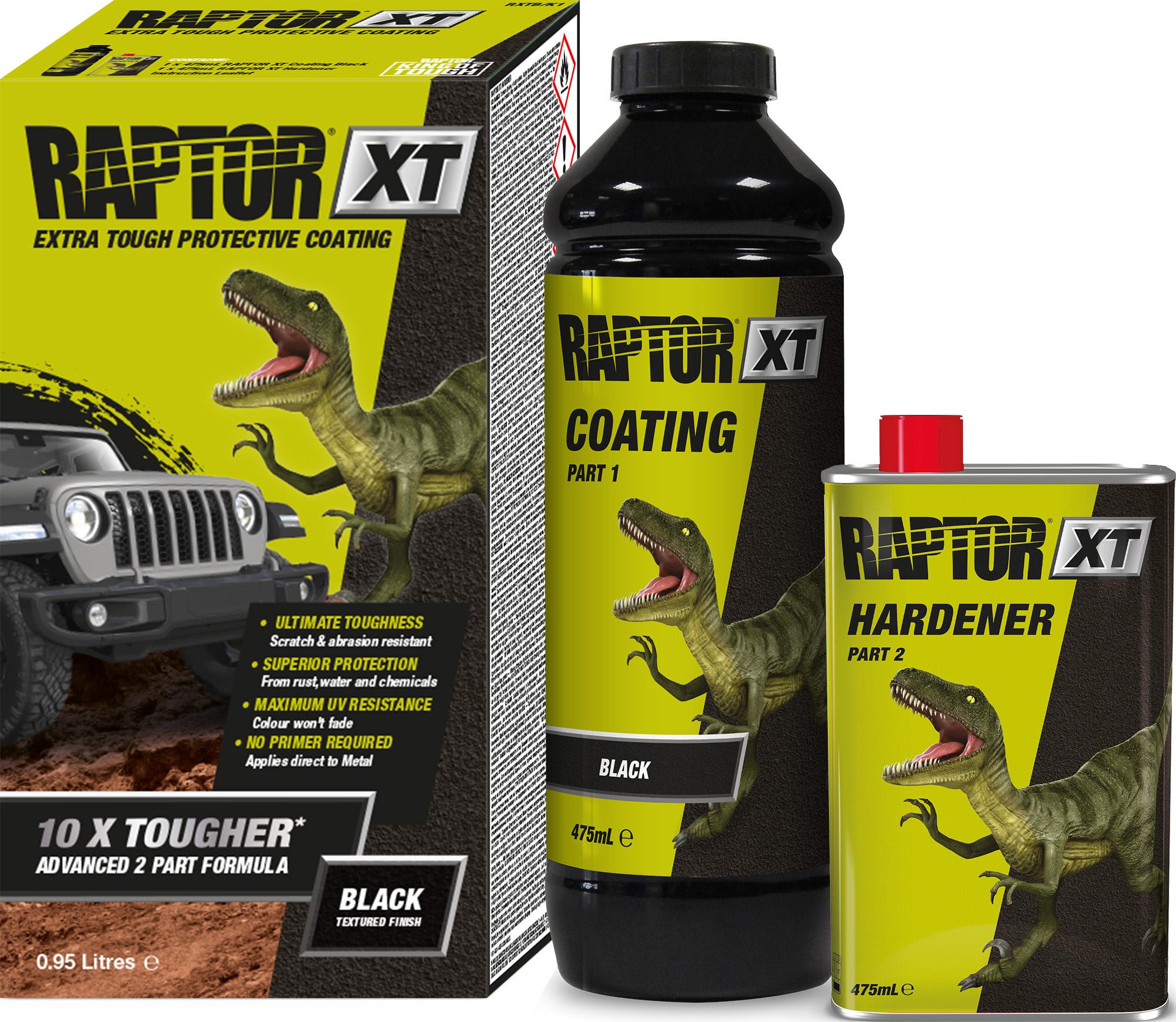 RAPTOR XT BLACK 0.95L KIT