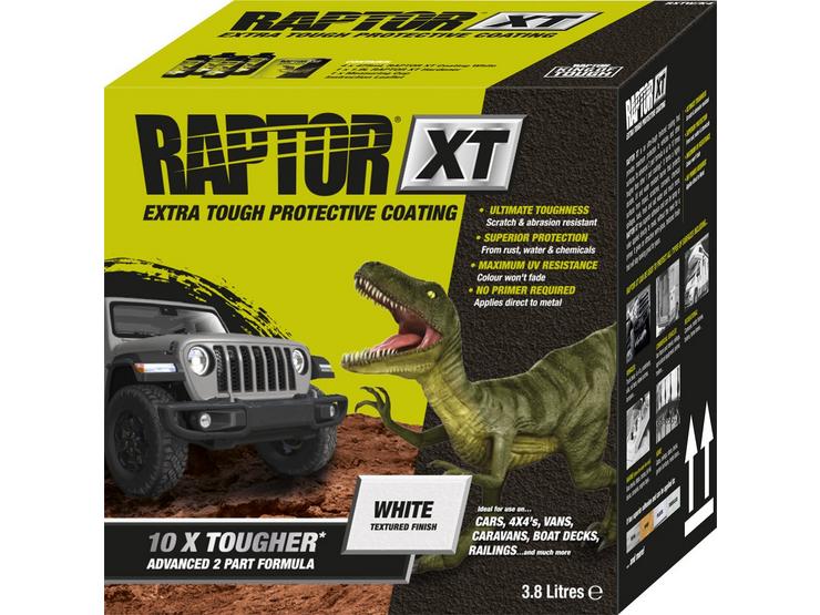 Raptor XT 4 Bottle Kit White