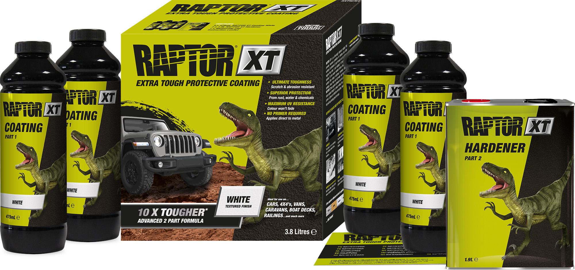 Raptor XT 4 Bottle Kit White | Halfords UK