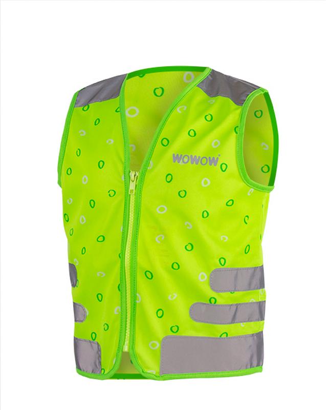 Halfords WOWOW Wowow Nutty Kids Safety Vest Fluo Green L | Extra 8% off for BC Members