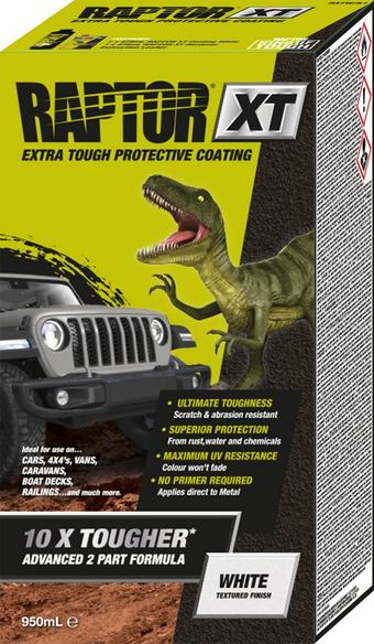 RAPTOR XT WHITE 0.95L KIT