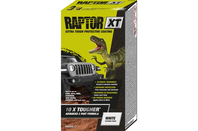 RAPTOR XT WHITE 0.95L KIT RAPTOR XT WHITE 0.95L KIT