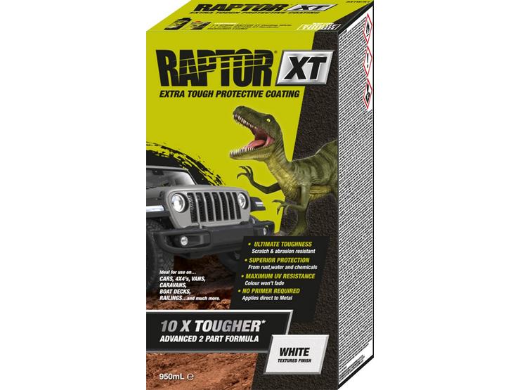 Raptor XT 1 Bottle Kit White