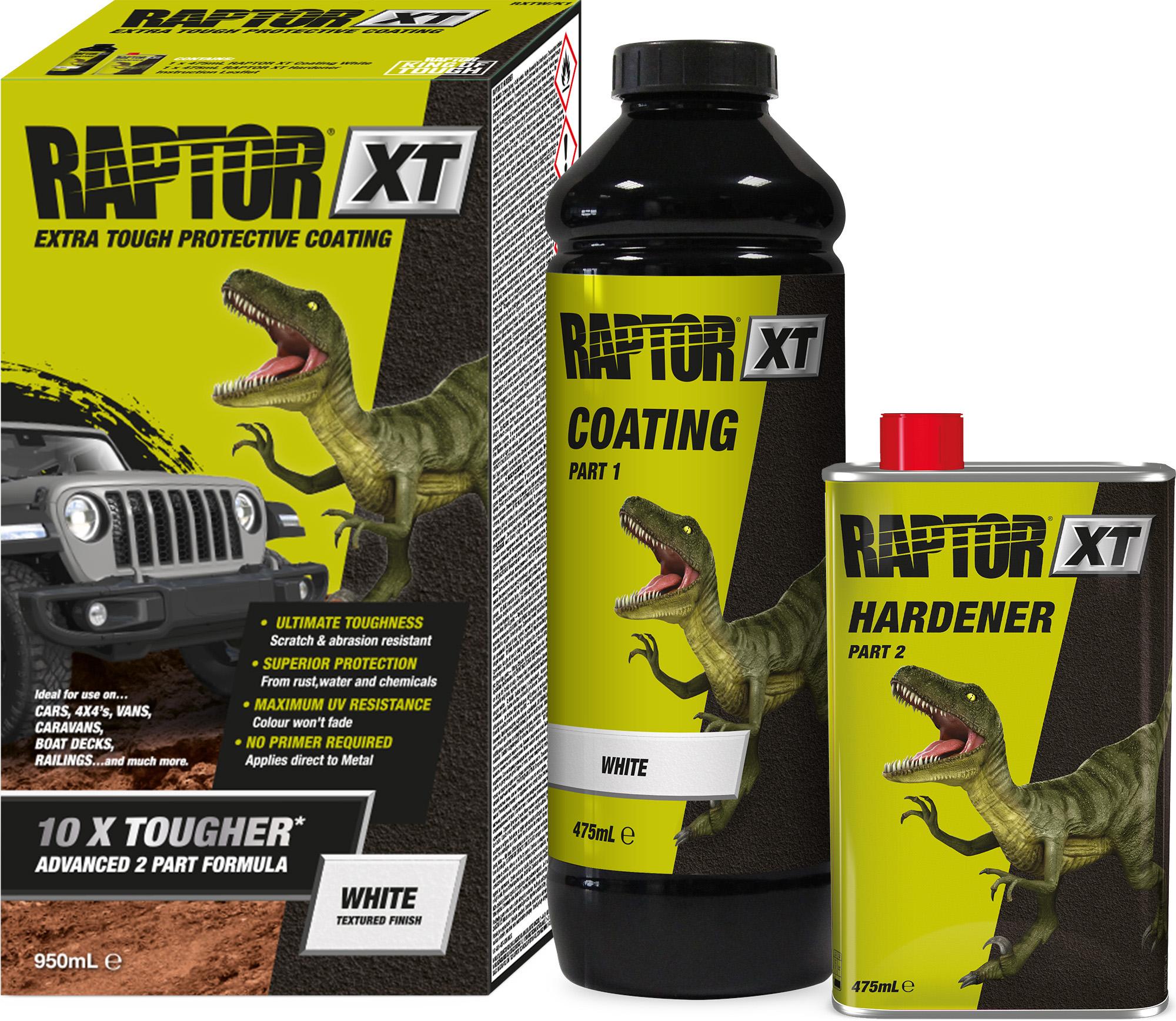RAPTOR XT WHITE 0.95L KIT