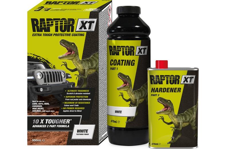 RAPTOR XT WHITE 0.95L KIT RAPTOR XT WHITE 0.95L KIT