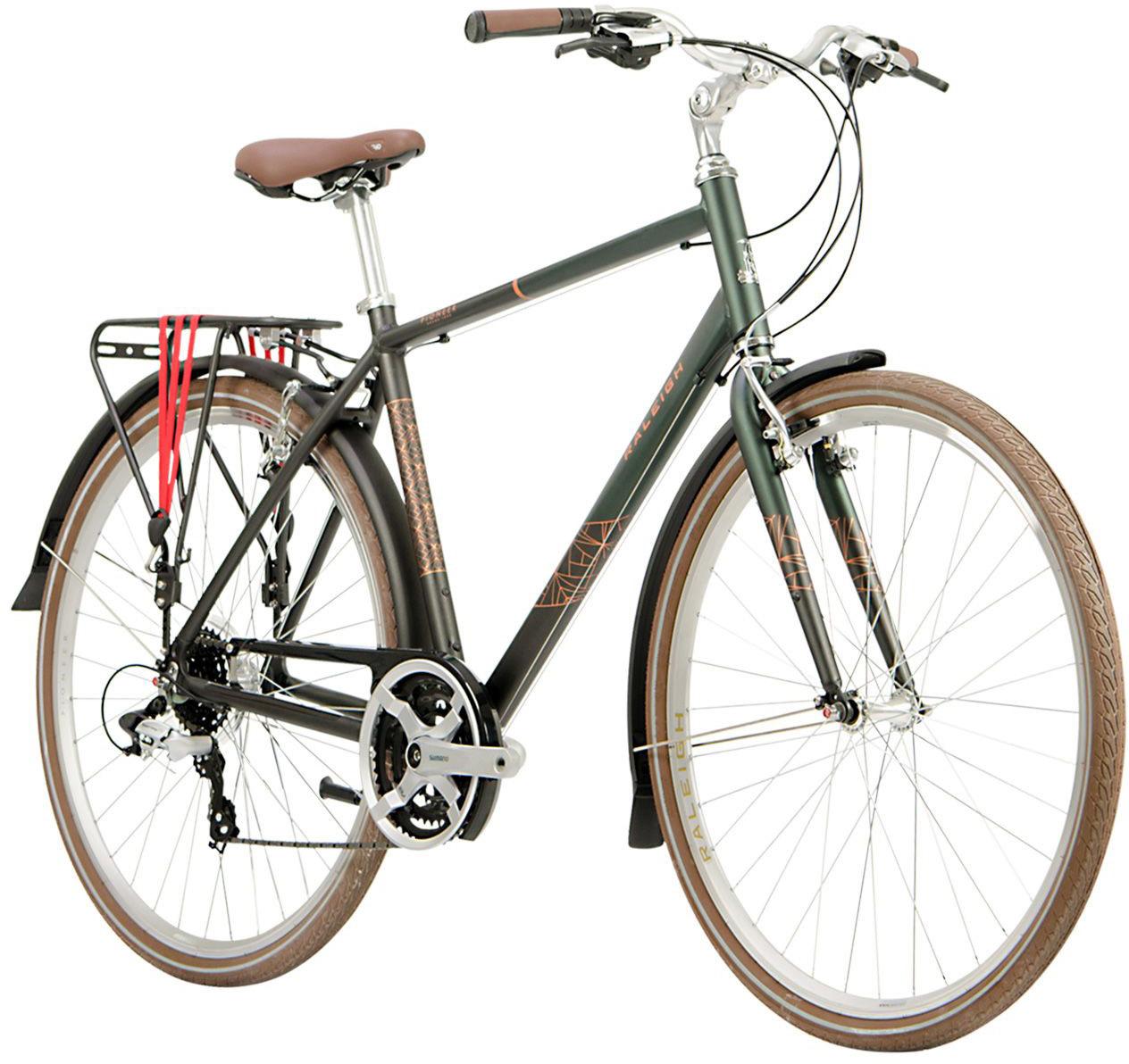 Raleigh Pioneer Grand Tour Mens Hybrid Bike S, M, L, XL Frames