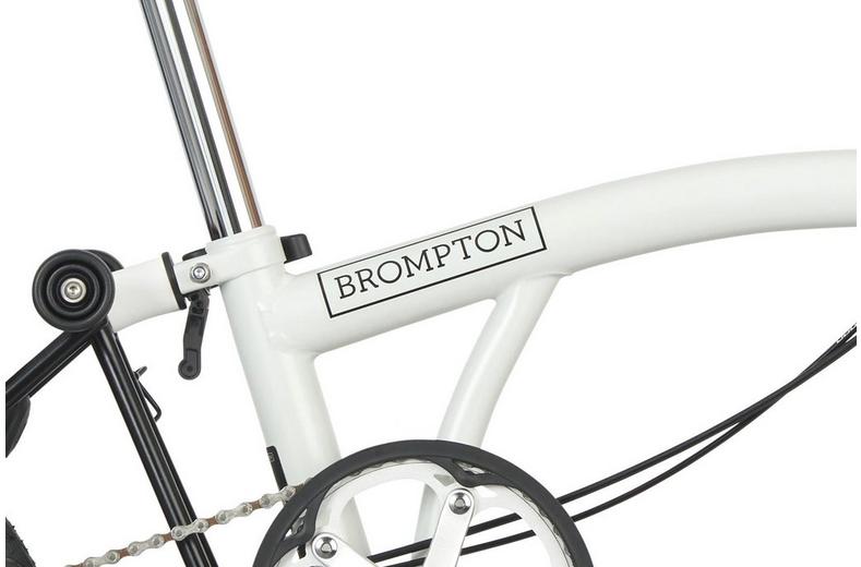 Ex-Display Brompton A Line Folding Bike, Papyrus White - 16" Wheel Ex-Display Brompton A Line Folding Bike, Papyrus White - 16" Wheel