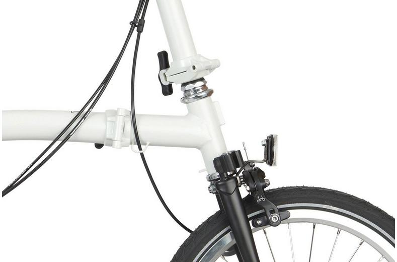Ex-Display Brompton A Line Folding Bike, Papyrus White - 16" Wheel Ex-Display Brompton A Line Folding Bike, Papyrus White - 16" Wheel