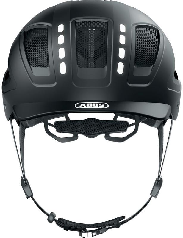 Halfords Abus Hyban 2.0 Led Helmet, Black, 58-63Cm | Extra 8% off for BC Members