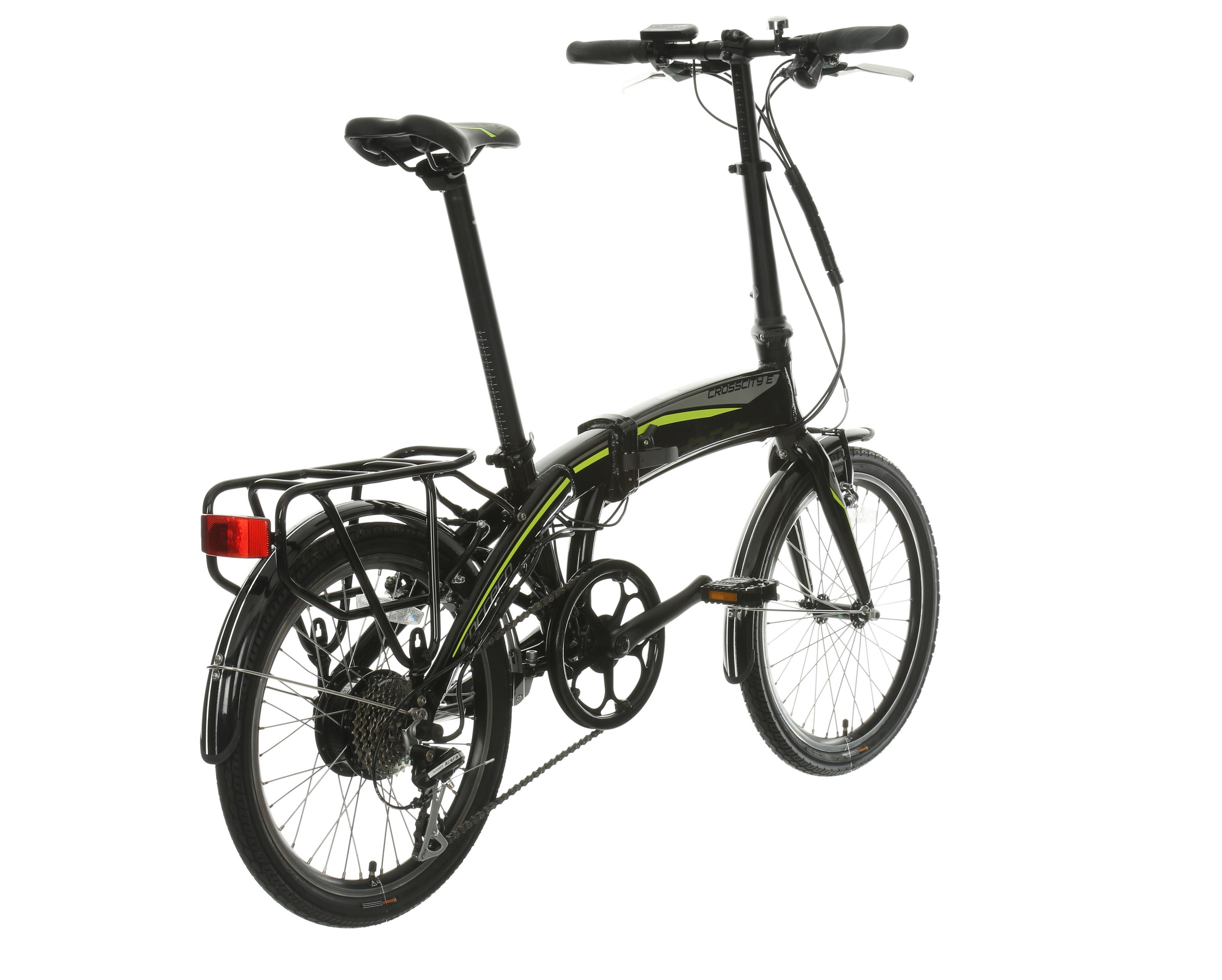 Folding Electric Bikes Carrera Cross City Carrera Folding Electric