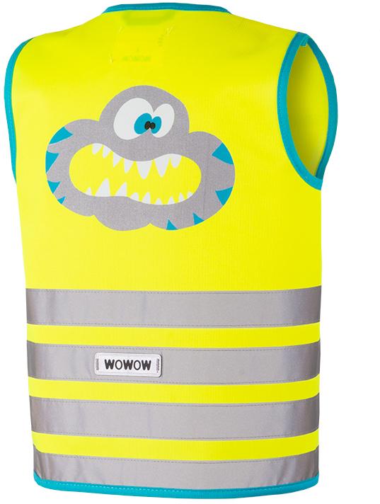 Wowow Crazy Monster Kids Safety Vest Fluo Yellow