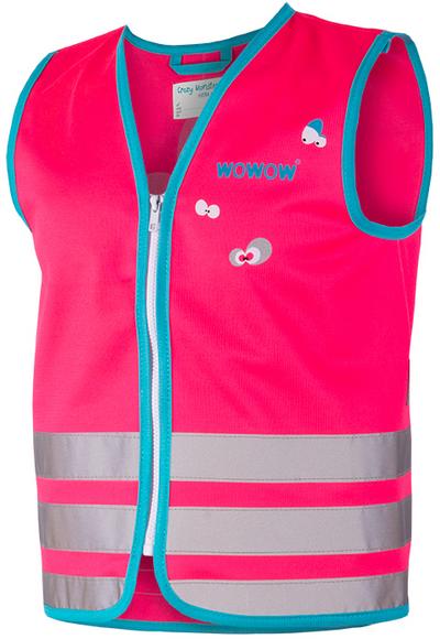 Wowow Crazy Monster Kids Safety Vest Fluo Pink Wowow Crazy Monster Kids Safety Vest Fluo Pink