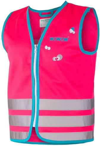 Wowow Crazy Monster Kids Safety Vest Fluo Pink XS