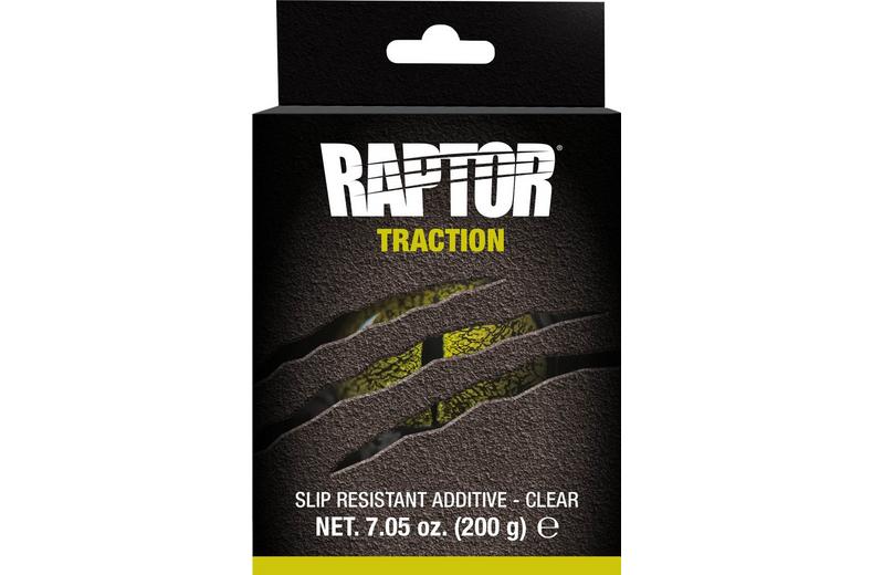 RAPTOR LINER CLEAR ANTI-SLIP ADDITIVE - TRACTION 200GM RAPTOR LINER CLEAR ANTI-SLIP ADDITIVE - TRACTION 200GM