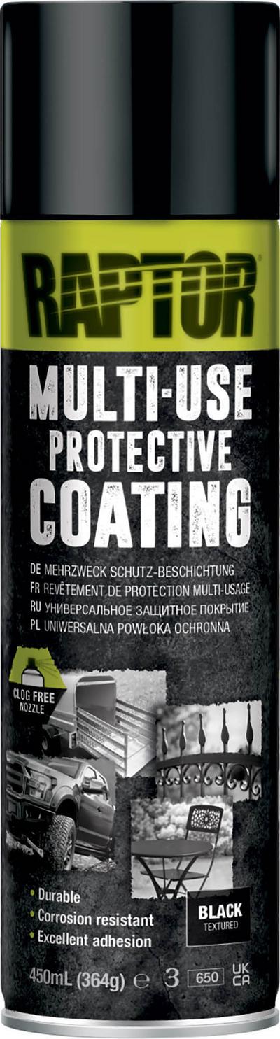 RAPTOR MULTI USE PROTECTIVE COATING 450ML AEROSOL RAPTOR MULTI USE PROTECTIVE COATING 450ML AEROSOL