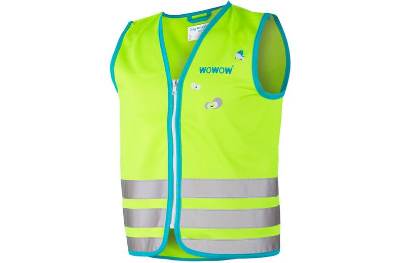 Wowow Crazy Monster Kids Safety Vest Fluo Green Wowow Crazy Monster Kids Safety Vest Fluo Green
