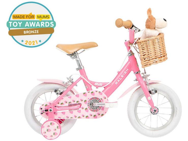 Raleigh Molli Kids Bike - Pink - 12" Wheel