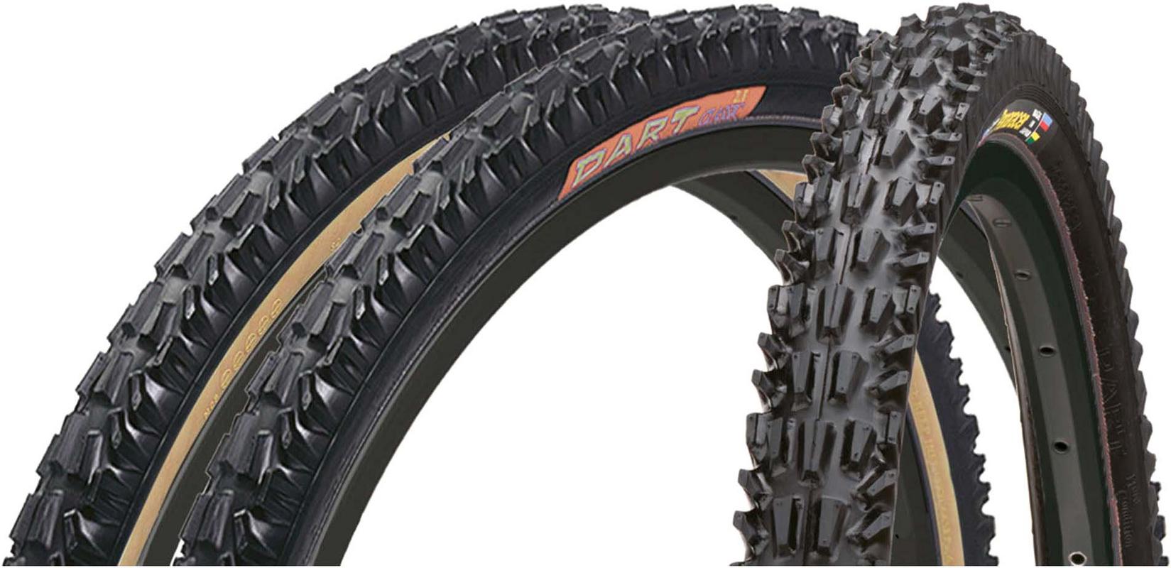 Halfords Panaracer Dart Classic Folding Tyre Black/Black, 26X2.10 Inch | Extra 8% off for BC Members