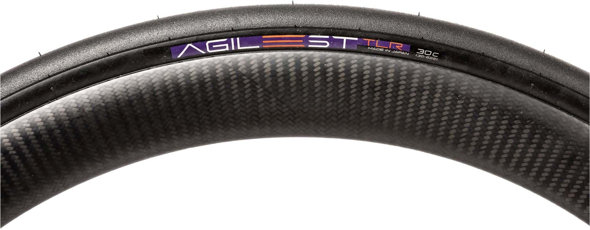 Panaracer Agilest TLR Folding Road Tyre Black/Black, 700x25c