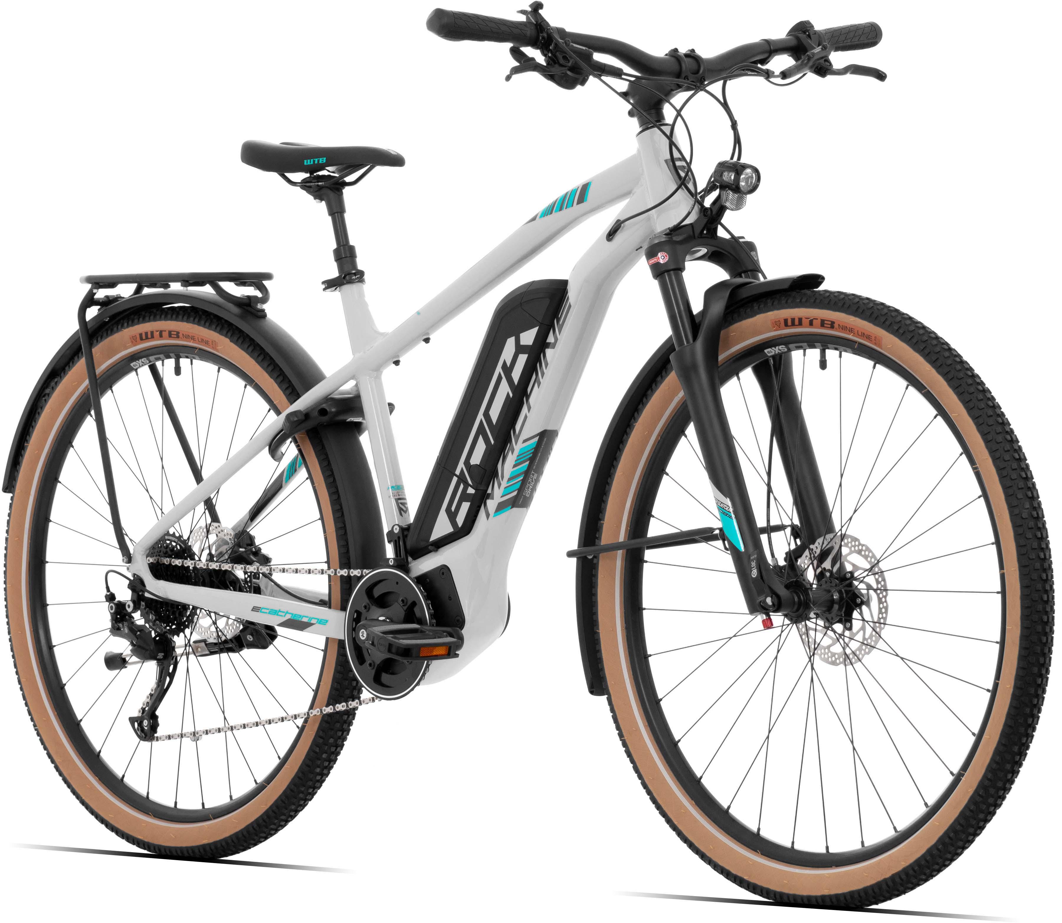 Refurbished - RockMachine Catherine e90-29 Touring Womens Electric Mountain Bike - M Frame