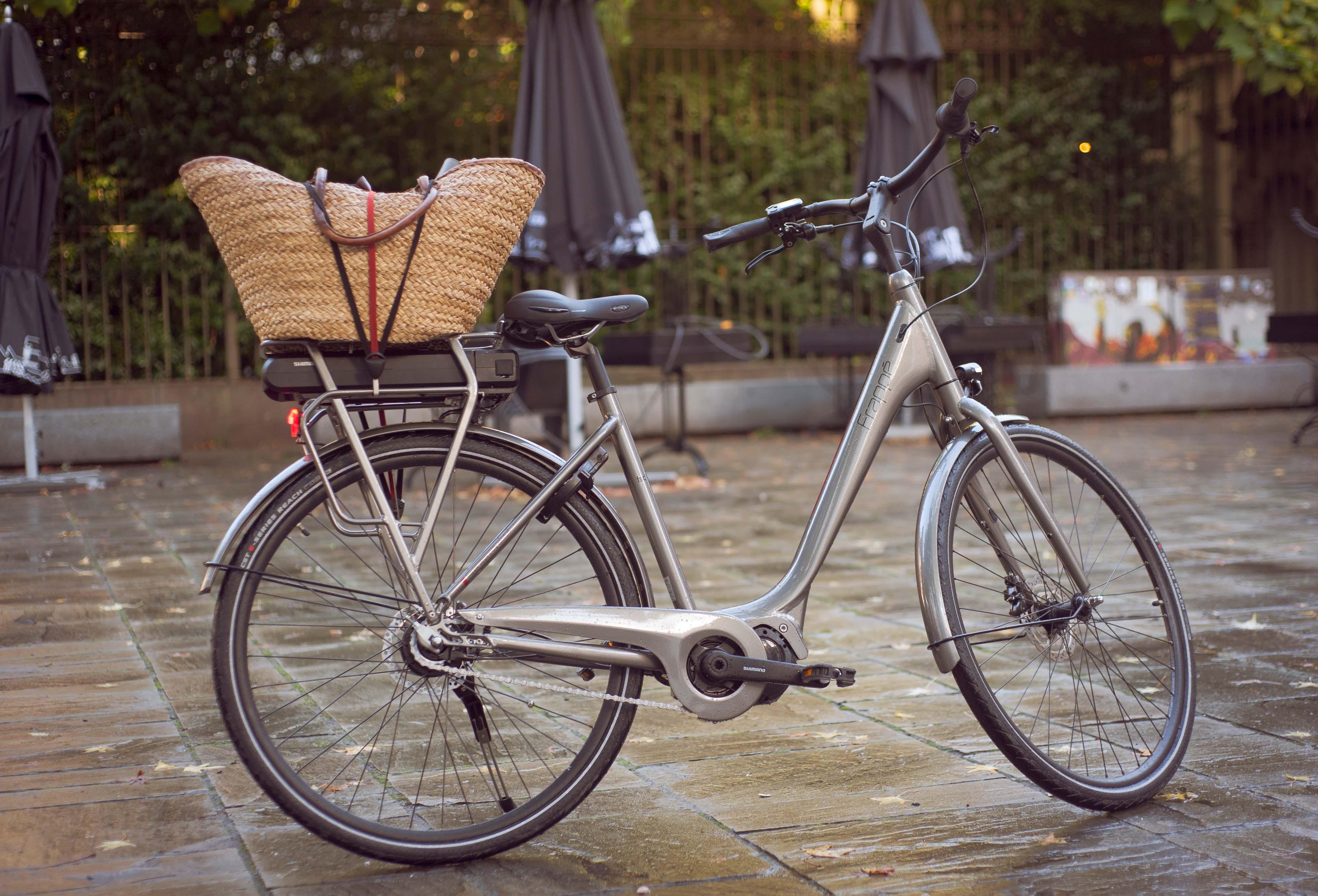 Frappe FSC 401 Electric Hybrid Bike - Grey - S, M Frames
