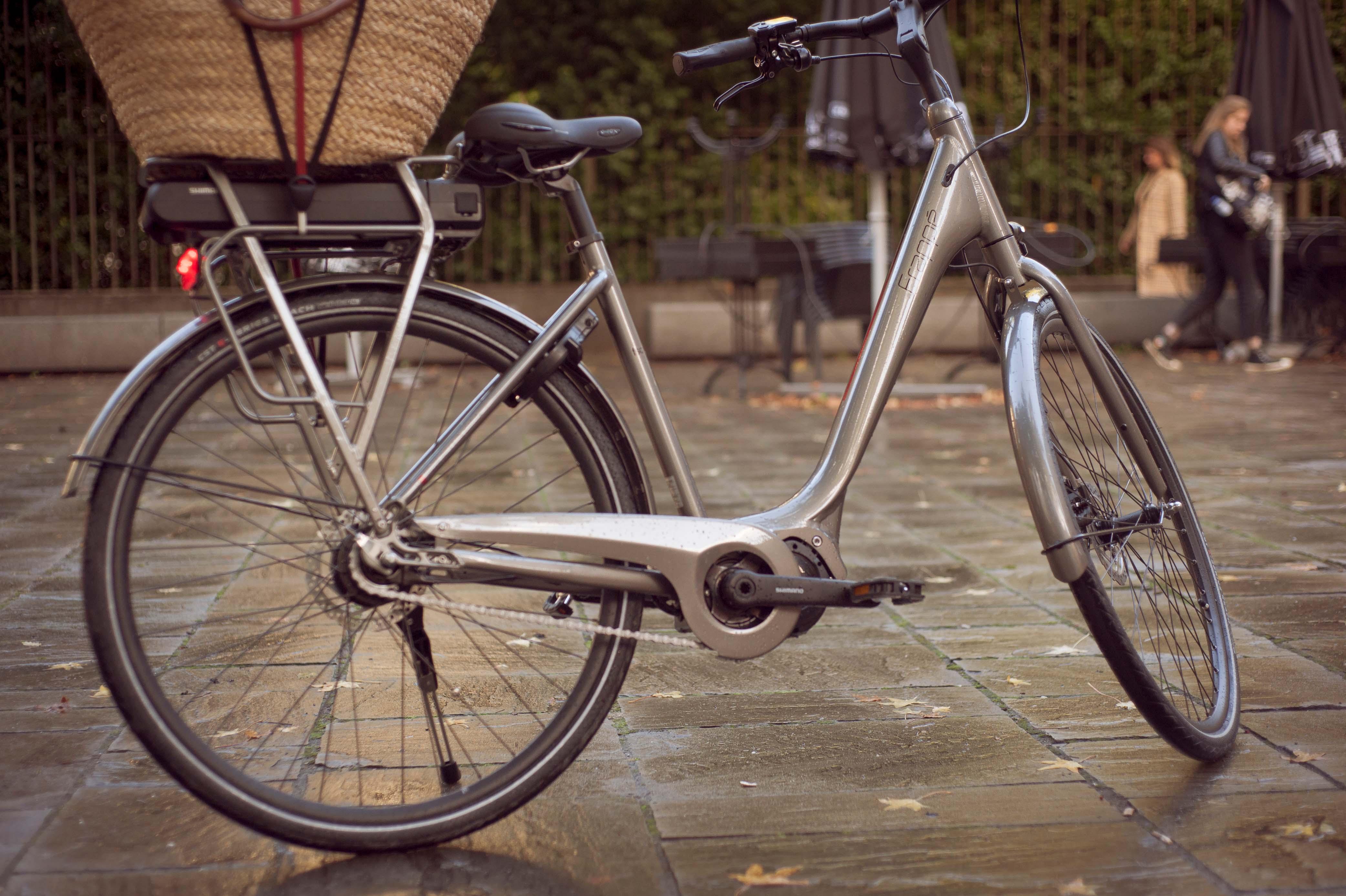 Frappe FSC 401 Electric Hybrid Bike - Grey - S, M Frames