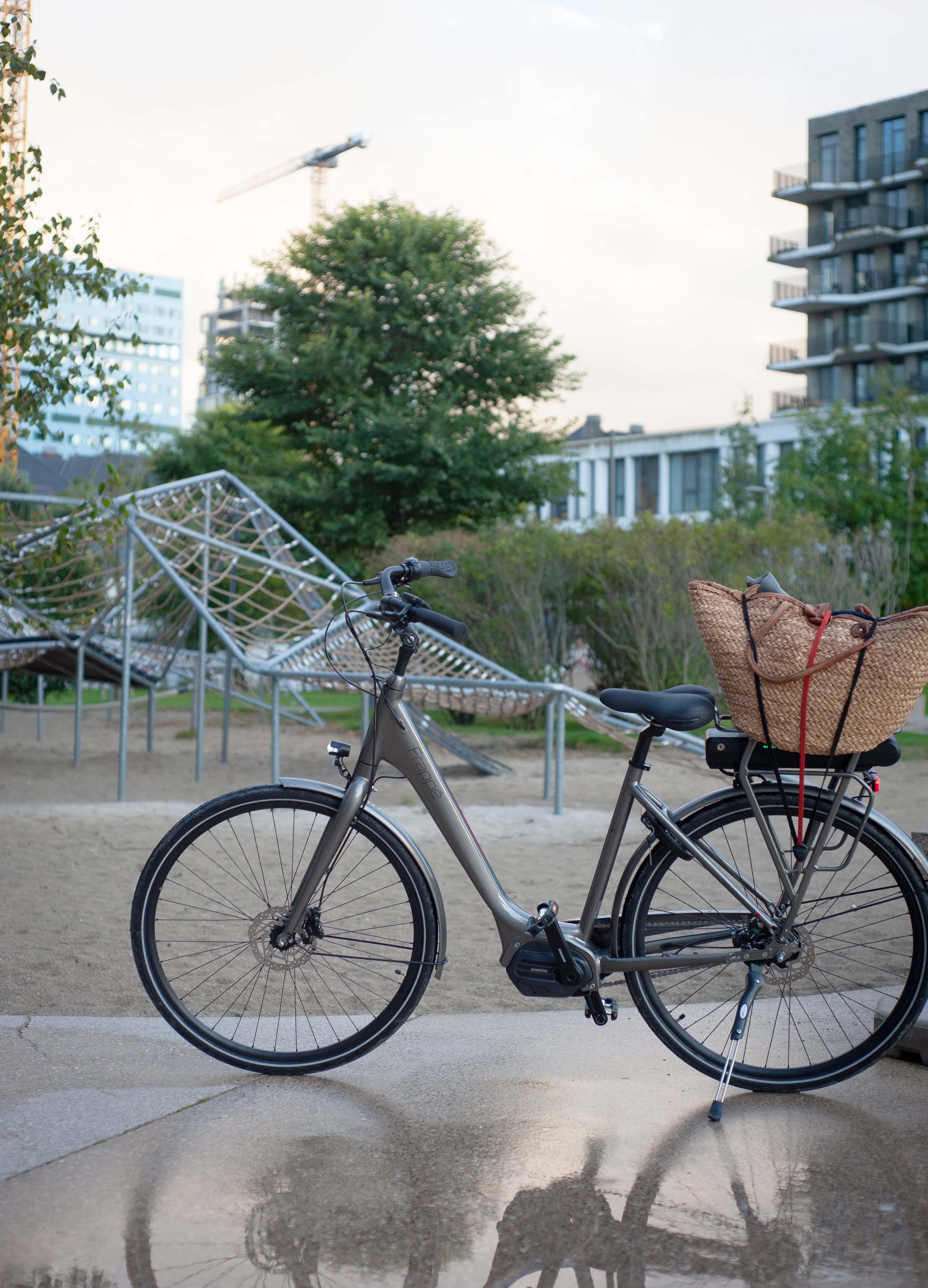 Frappe FSC 401 Electric Hybrid Bike - Grey - S, M Frames