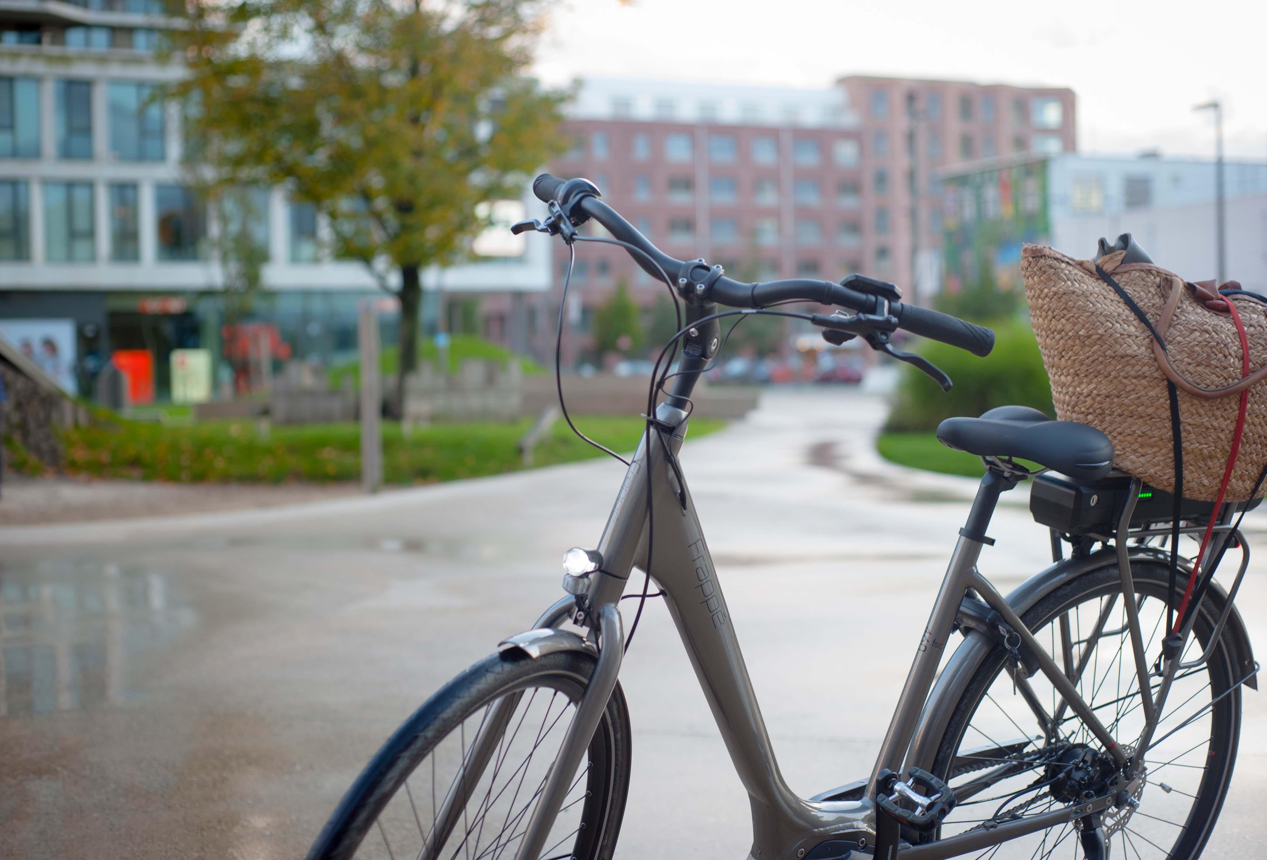 Frappe FSC 401 Electric Hybrid Bike - Grey - S, M Frames