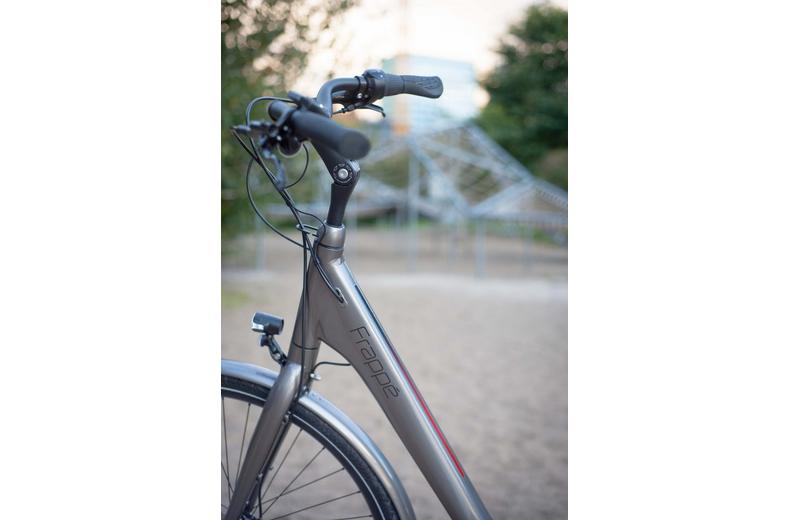 Frappe FSC 401 Electric Hybrid Bike - Grey - S, M Frames Frappe FSC 401 Electric Hybrid Bike - Grey - S, M Frames