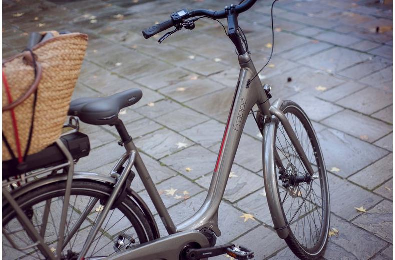 Frappe FSC 401 Electric Hybrid Bike - Grey - S, M Frames Frappe FSC 401 Electric Hybrid Bike - Grey - S, M Frames