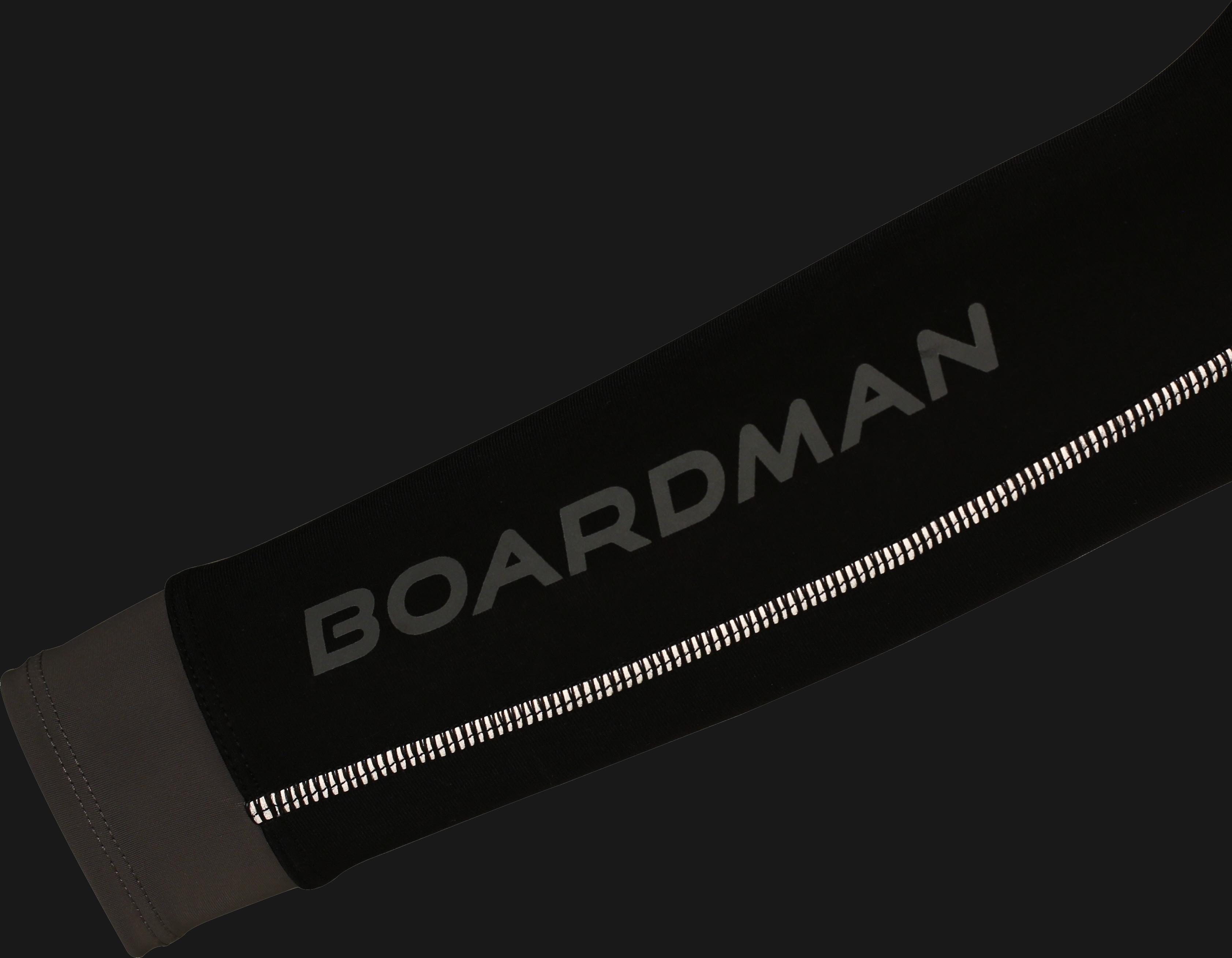 Boardman Arm Warmers -  Black/Grey