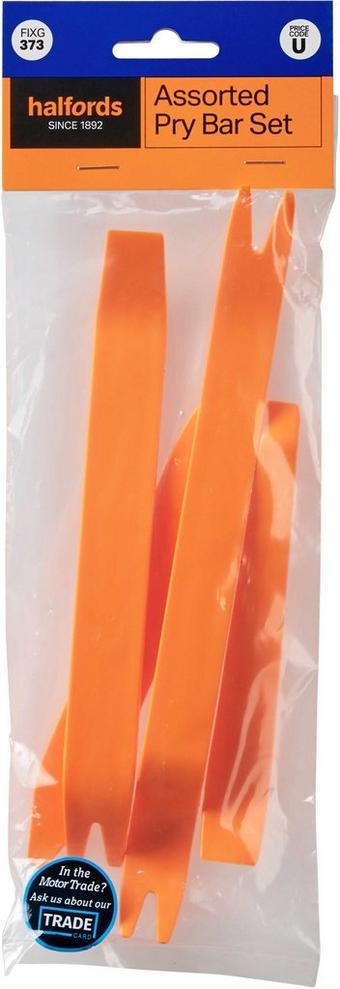 Halfords Assorted Pry Bar Set (FIXG373)