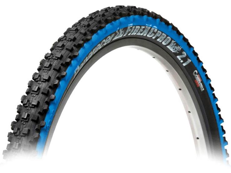 Panaracer Fire XC Pro Tubeless Compatible Folding Tyre Black/Blue, 26x2.10"