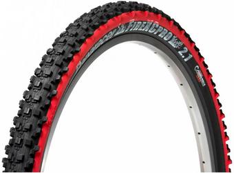 Panaracer Fire XC Pro Tubeless Compatible Folding Tyre Black/Red, 26x2.10"
