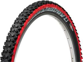 Halfords Panaracer Fire Xc Wire Bead Tyre Black/Red, 26X2.10 Inch | Extra 8% off for BC Members