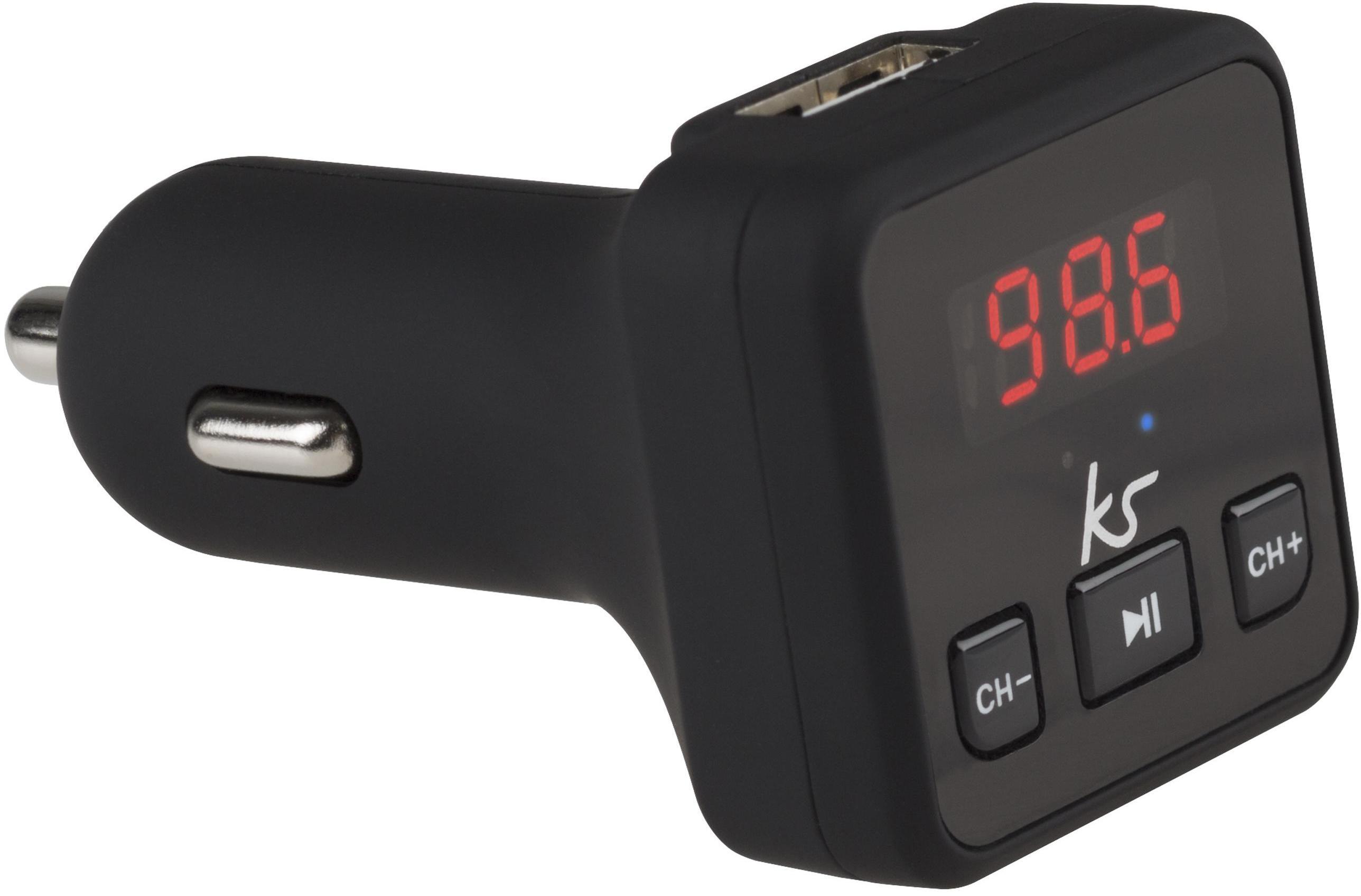 Kitsound Bluetooth To Fm Transmitter