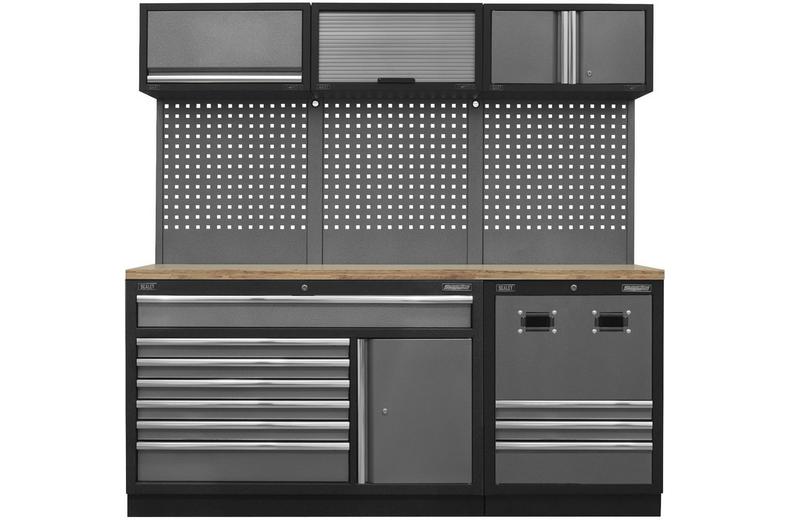 Sealey Modular Storage System Combo - Pressed Wood Worktop Sealey Modular Storage System Combo - Pressed Wood Worktop